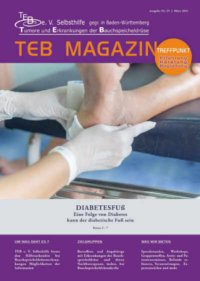 TEB Magazin Titelthema: Diabetesfuß